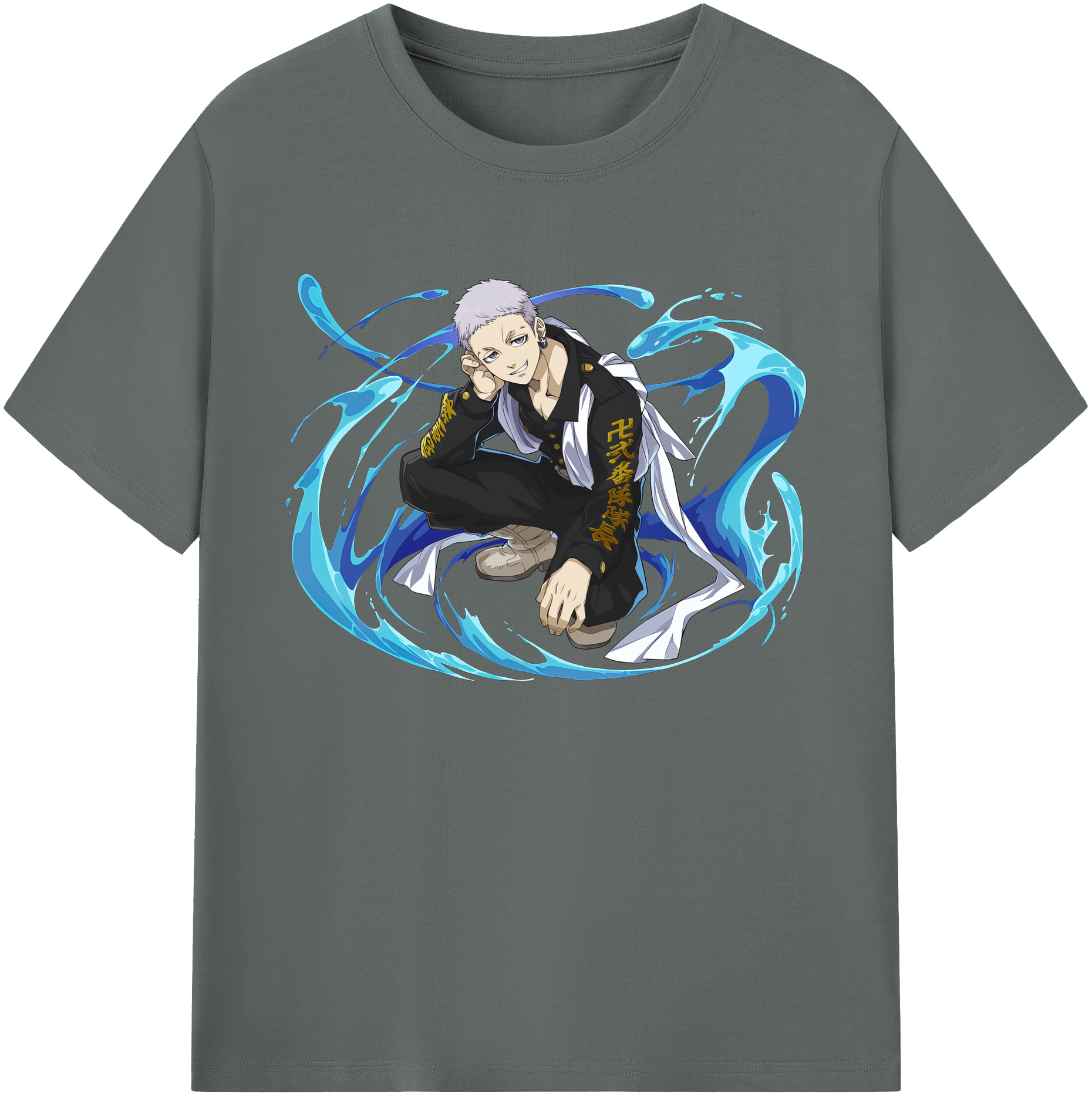 （画像用） 東京リベンジャーズ Tokyo Revengers 綿100％ メンズ半袖Tシャツ｜肌触りやわらか＆通気性